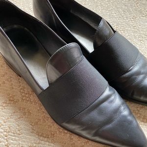 Stuart Weitzman Black Flats